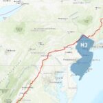 New Jersey map