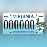Virginia License Plate